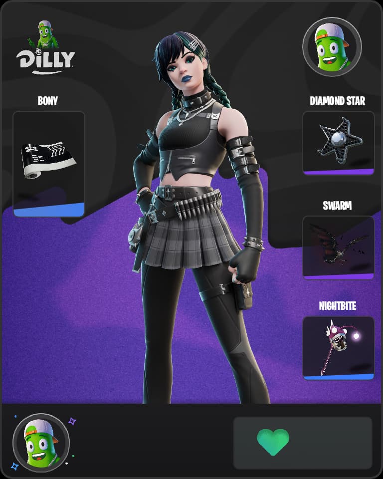 Rain Fortnite skin combo