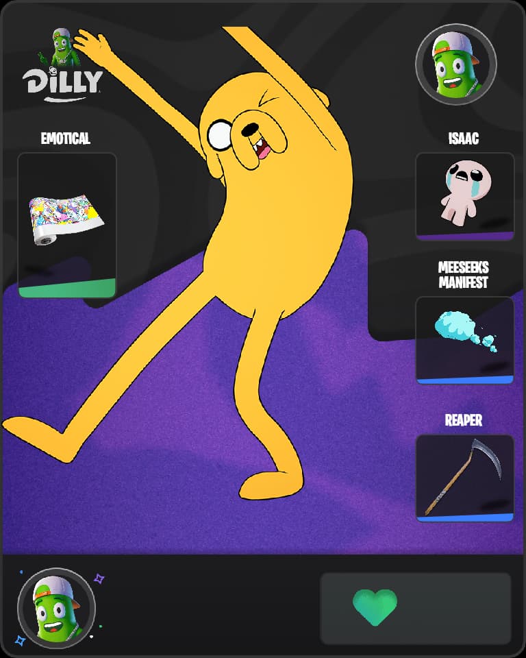 Jake the Dog Fortnite skin combo
