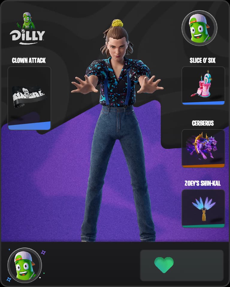 Eleven Fortnite skin combo