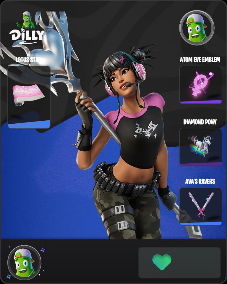 Tegan Fortnite skin combo