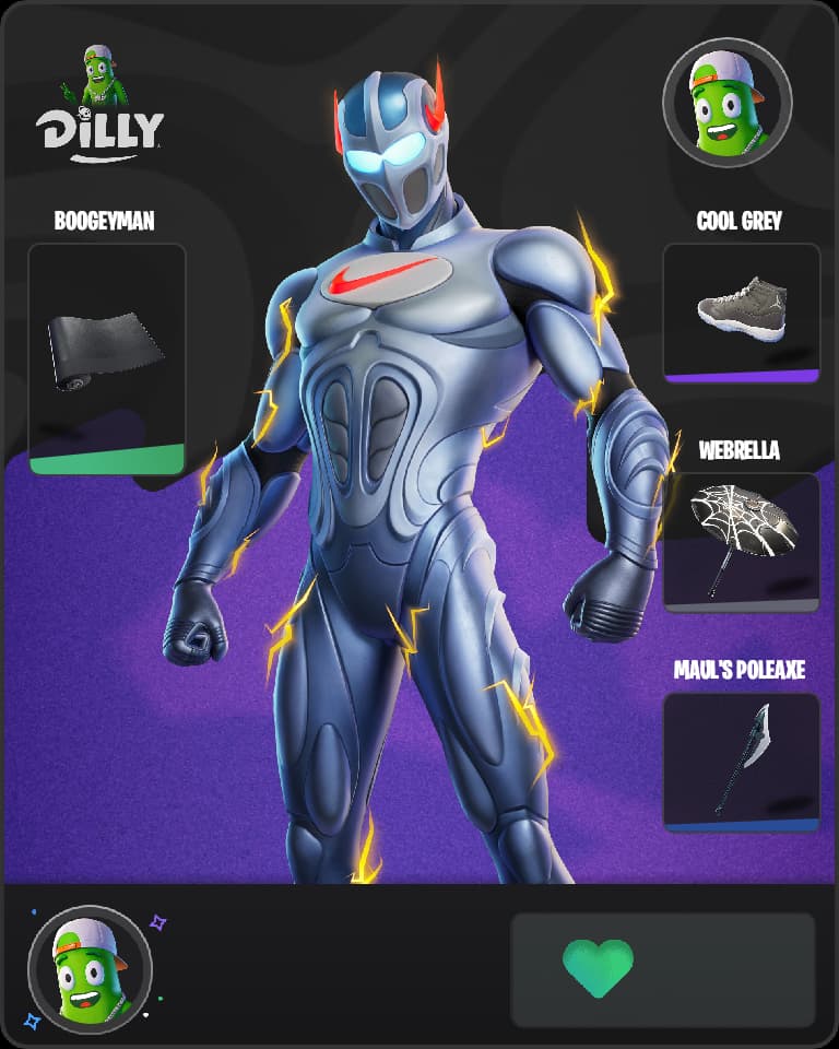 Swooshman Fortnite skin combo
