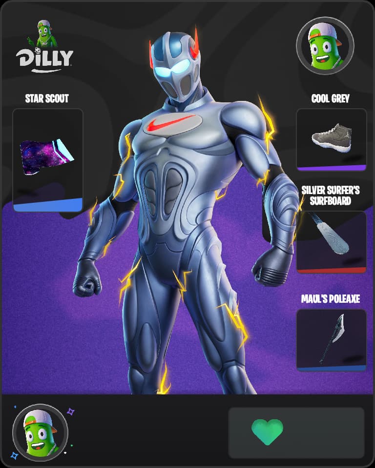 Swooshman Fortnite skin combo