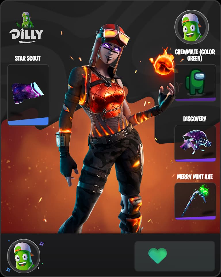 Blaze Fortnite skin combo