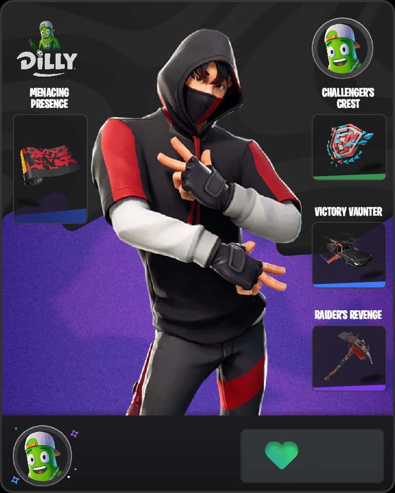 IKONIK Fortnite skin combo