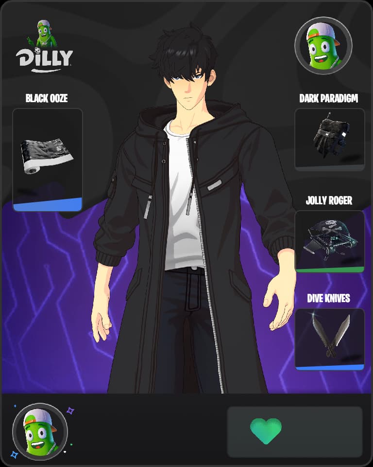 Sung Jinwoo Fortnite skin combo