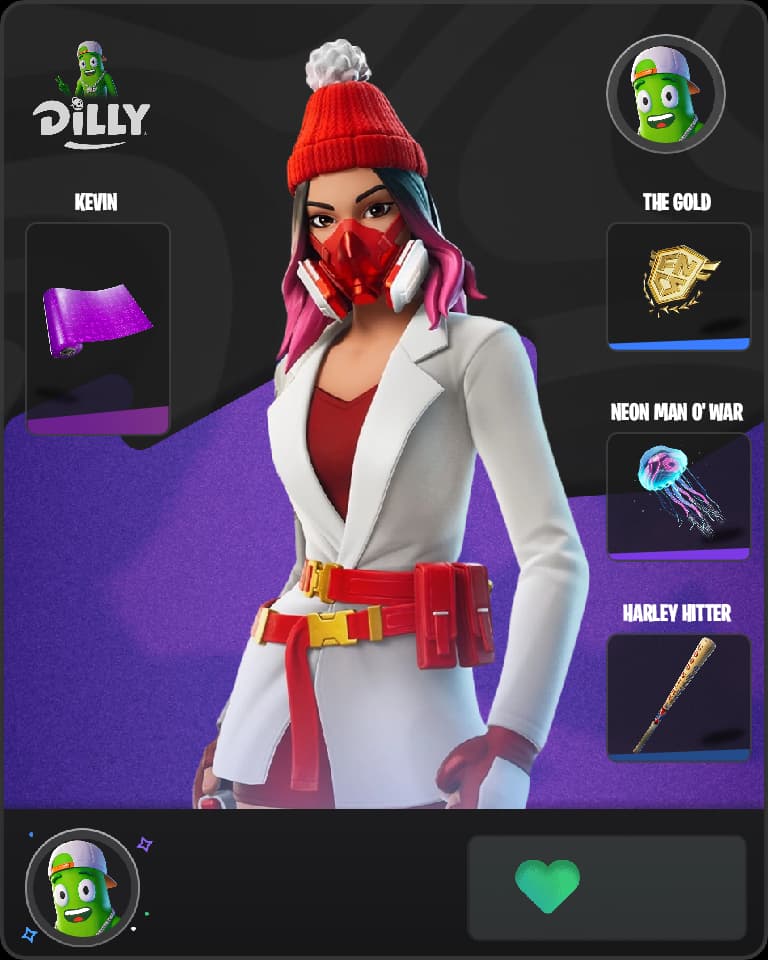 Yulejacket Fortnite skin combo