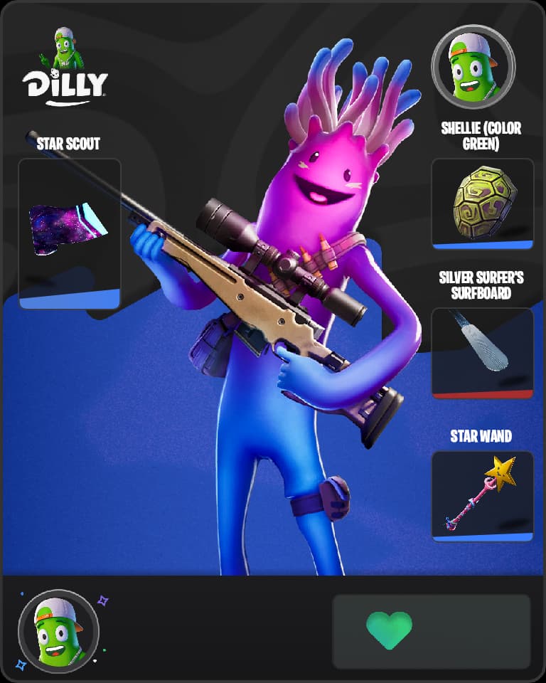 Jellie Fortnite skin combo