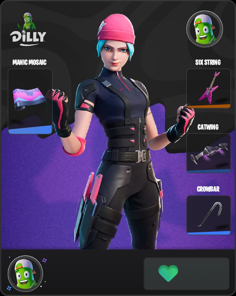 Wildcat Fortnite skin combo