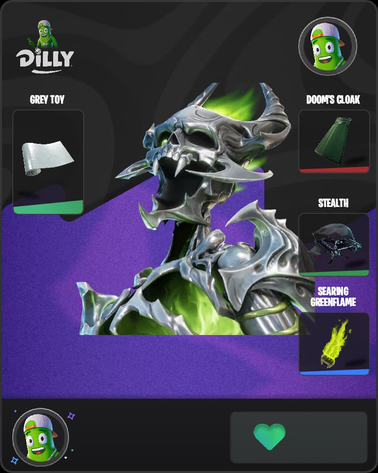 Keleritas Fortnite skin combo