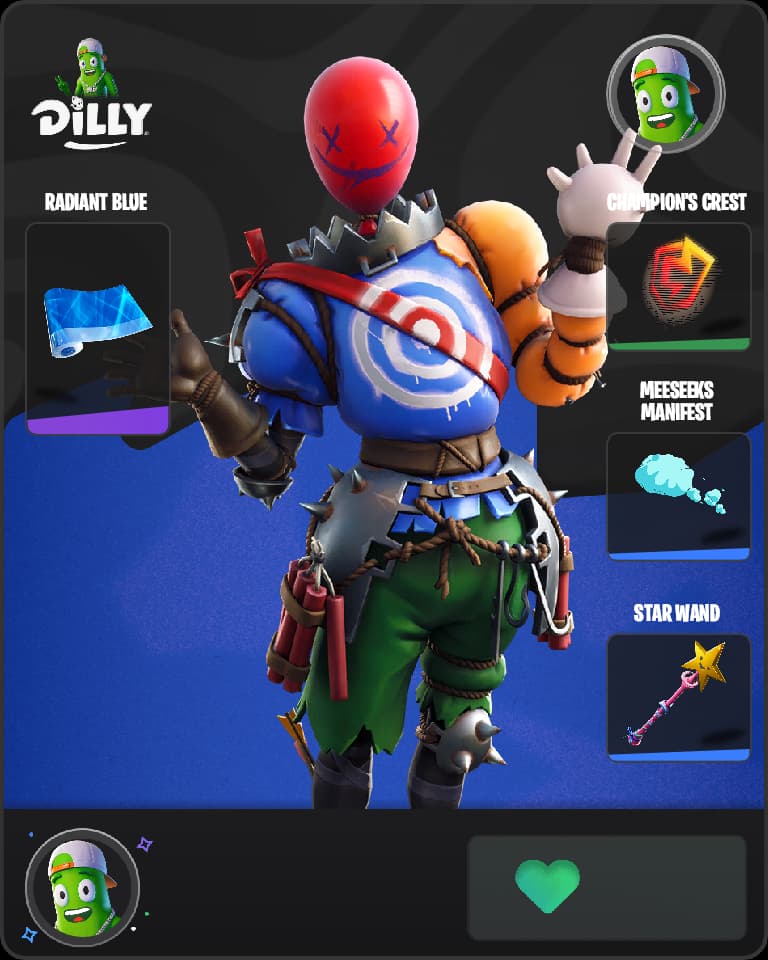 Airhead Fortnite skin combo