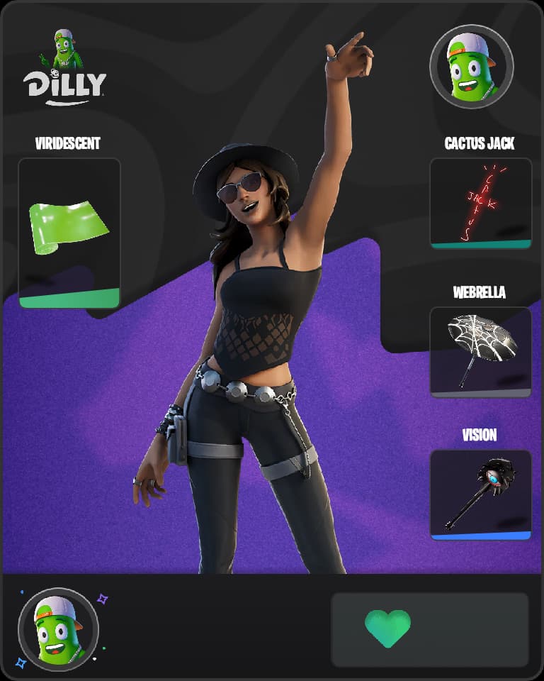 Lyric Fortnite skin combo