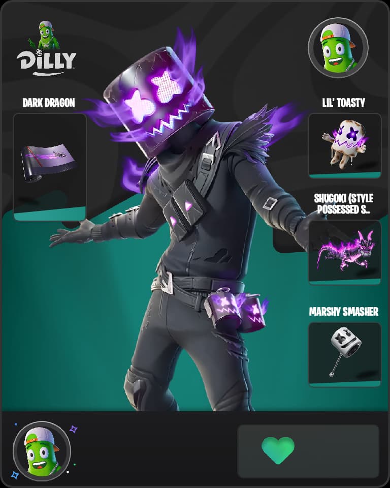 Ravemello Fortnite skin combo