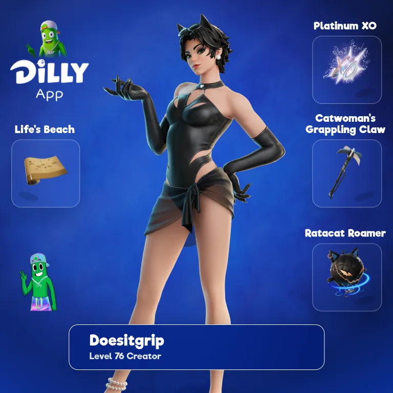 Coastal Catwoman combo by Doesitgrip
