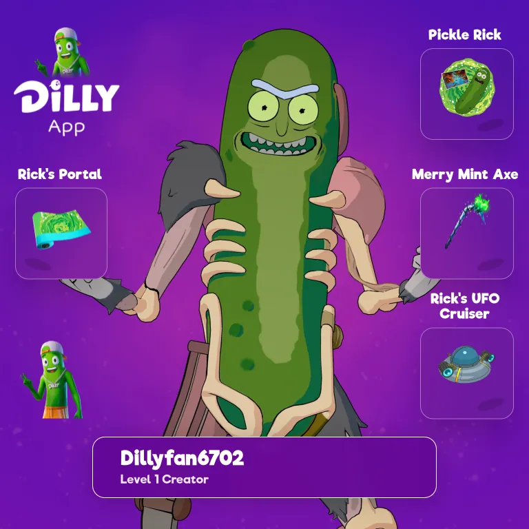 Pickle Rick combo by YourboyISAAC