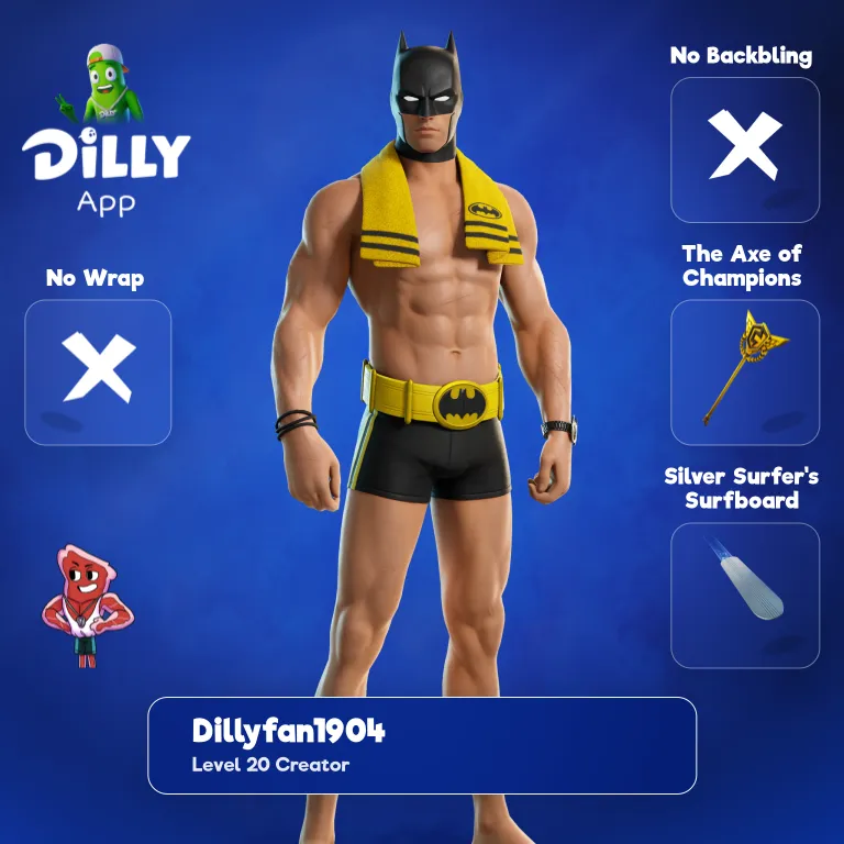 Beach Bod Batman combo by DillyFan190423