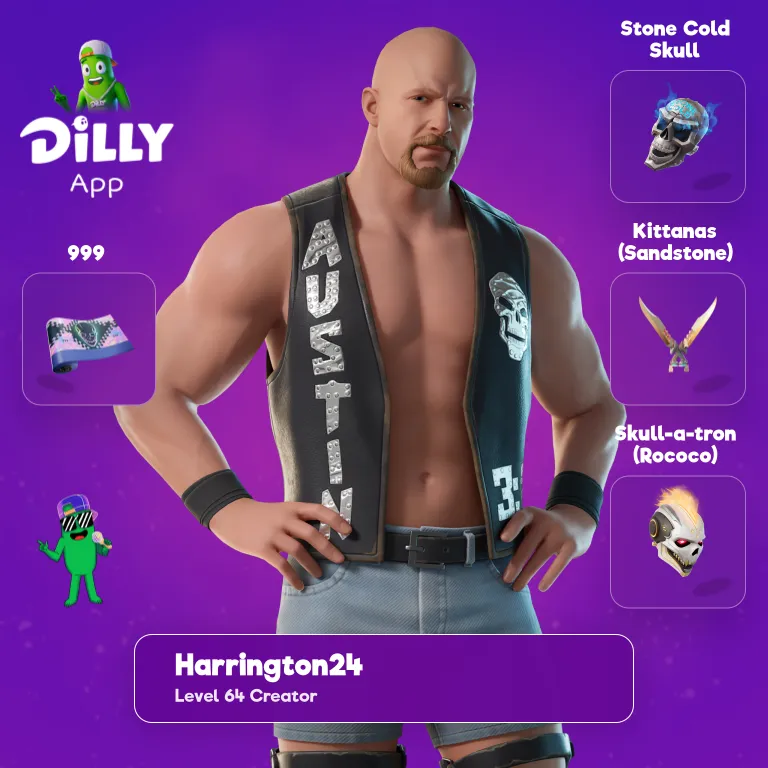 Stone Cold Skull combo by Harrington2424
