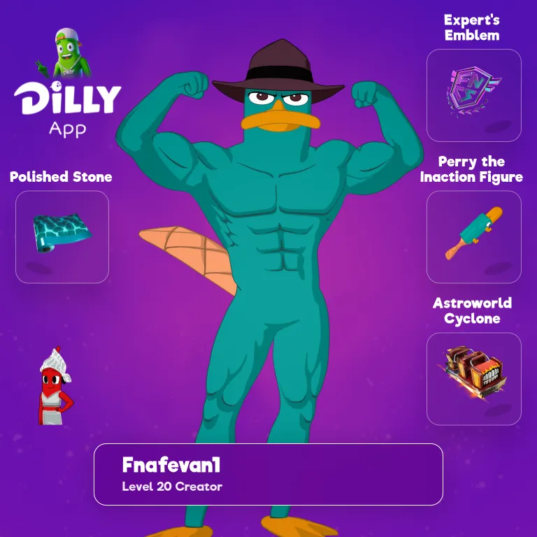 Perry the Inaction Figure combo by amfilms