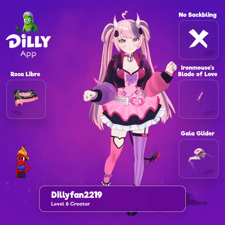 Ironmouse's Blade of Love combo by DillyFan221924