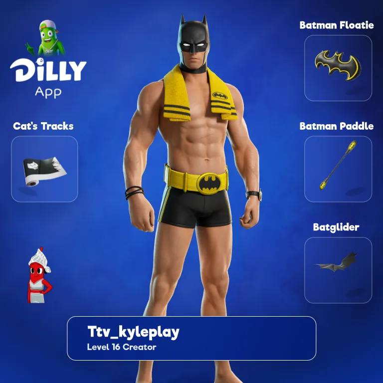 Batman Paddle combo by TTV_kyleplaysYT1
