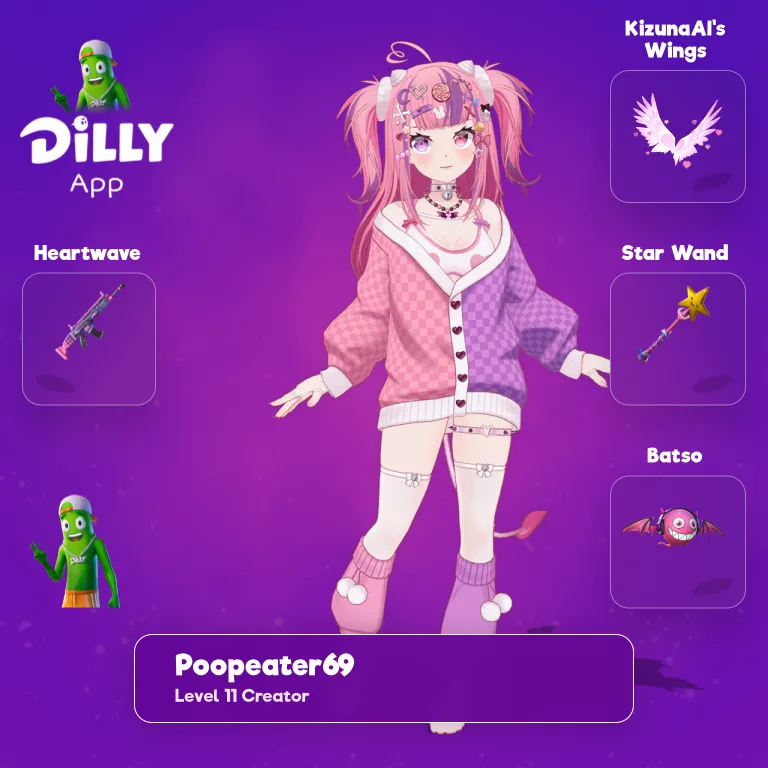 KizunaAI's Wings combo by PoopEater69