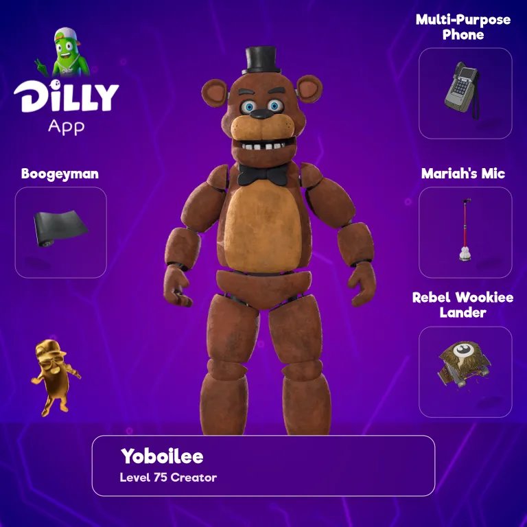 Freddy Fazbear combo by yoboilee