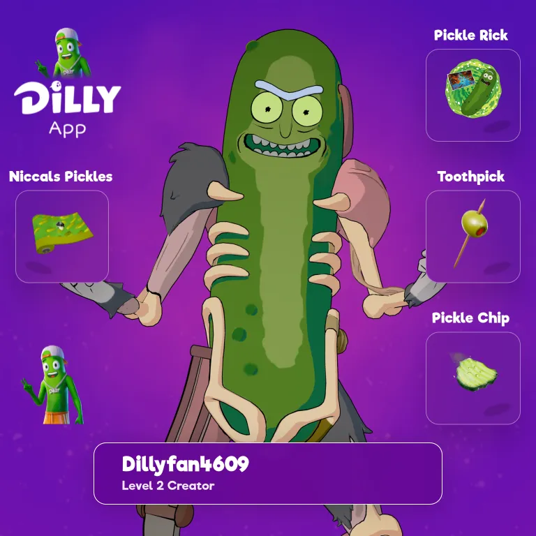 Pickle Rick combo by DillyFan460924