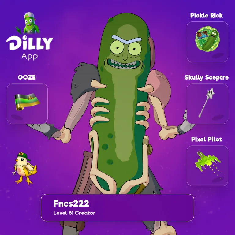 Pickle Rick combo by XPET573