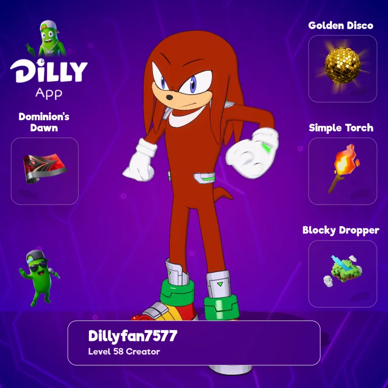 Knuckles the Echidna combo by DillyFan757768