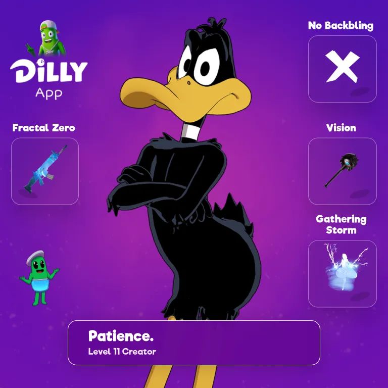 Daffy Duck combo by PATIENCE.
