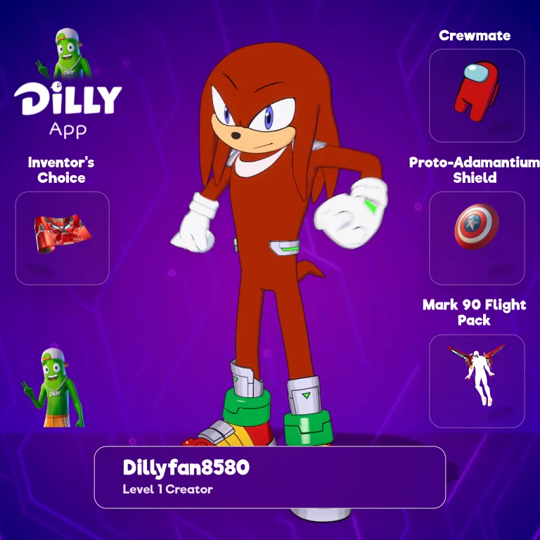 Knuckles the Echidna combo by DillyFan858023