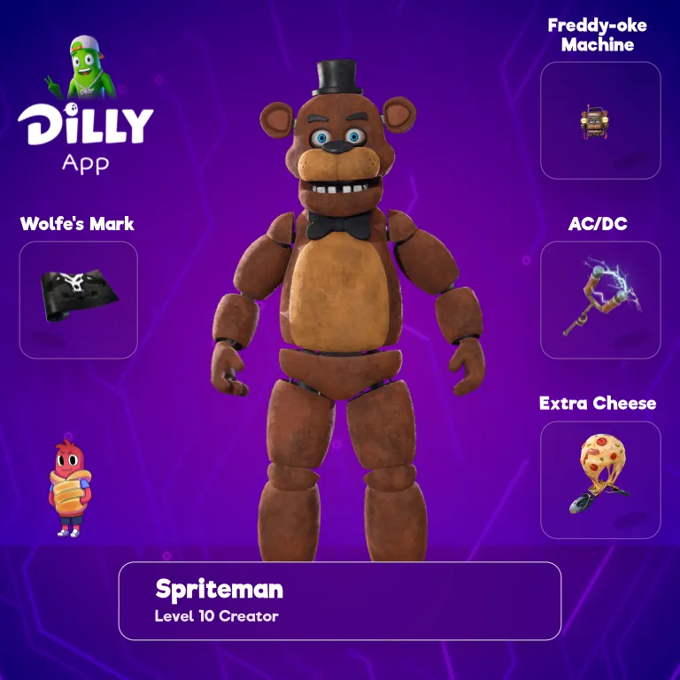 Freddy-oke Machine combo by Spritema