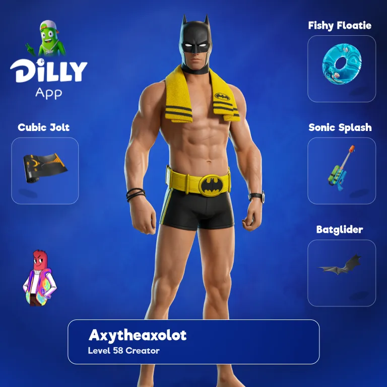 Beach Bod Batman combo by AXYtheAxolotl