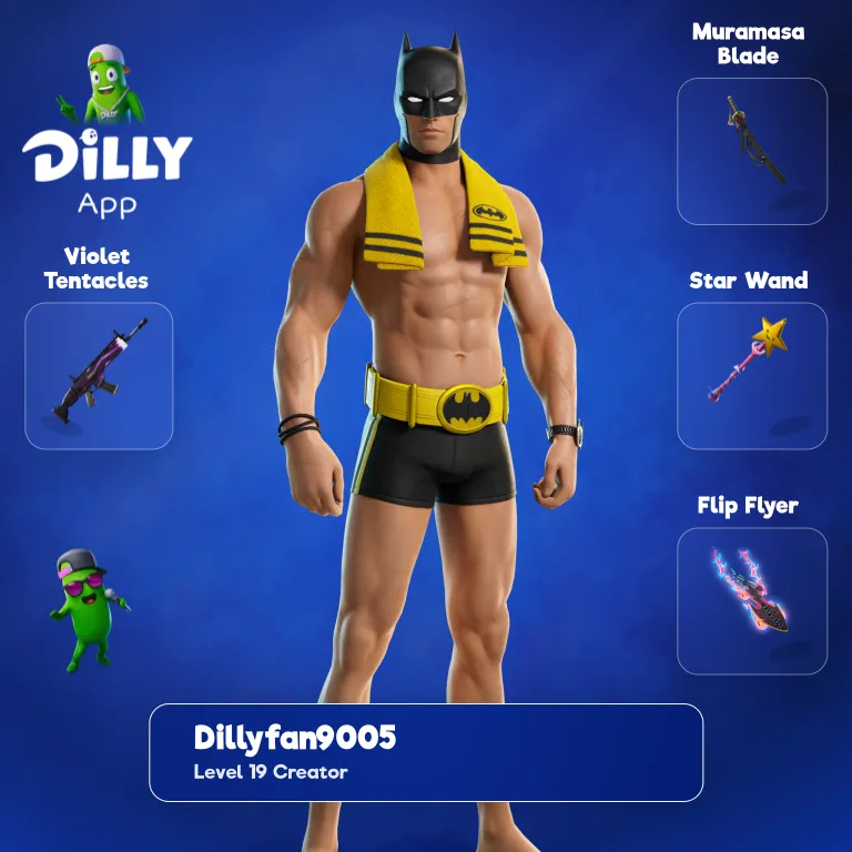 Beach Bod Batman combo by DillyFan900547