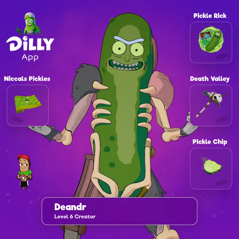 Pickle Rick combo by Deandr