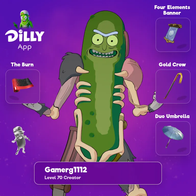 Pickle Rick combo by Gamerg1112