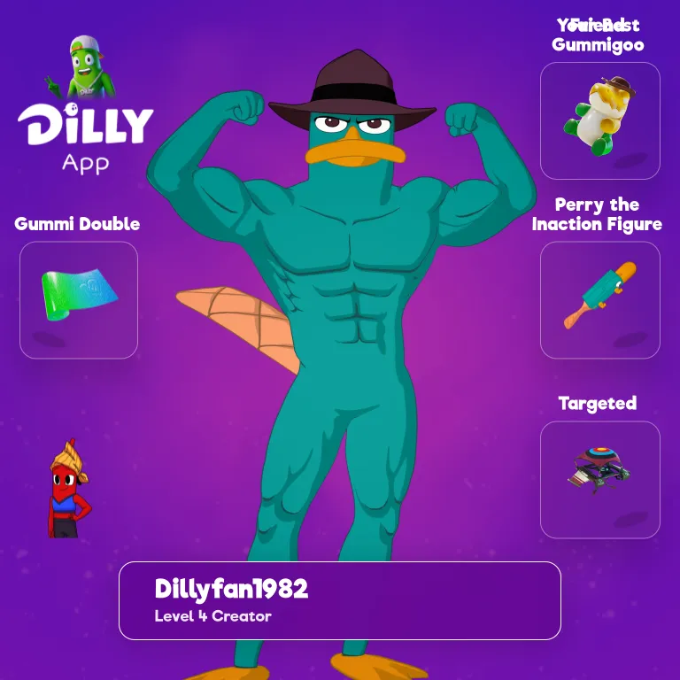 Perry the Inaction Figure combo by DillyFan198264