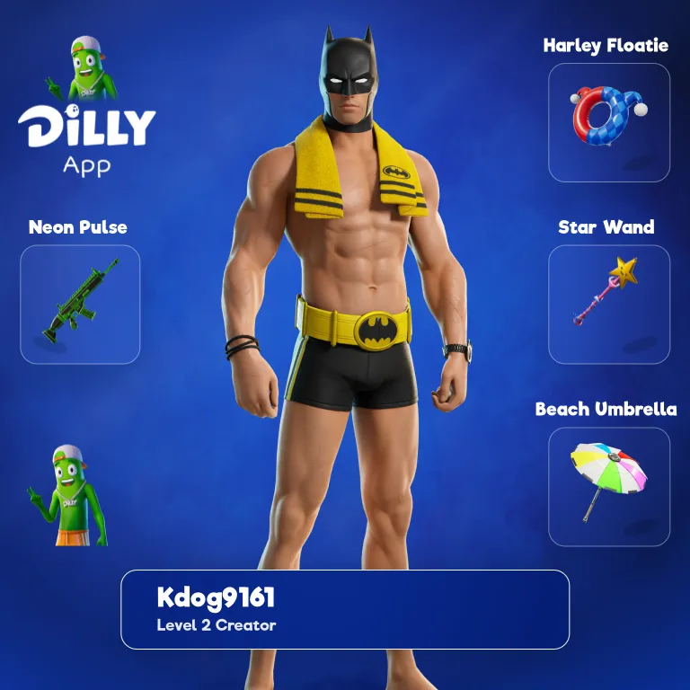 Beach Bod Batman combo by Kdog9161