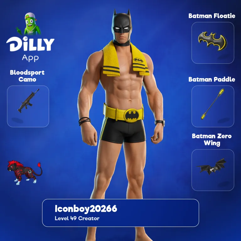 Batman Paddle combo by Iconboy202669