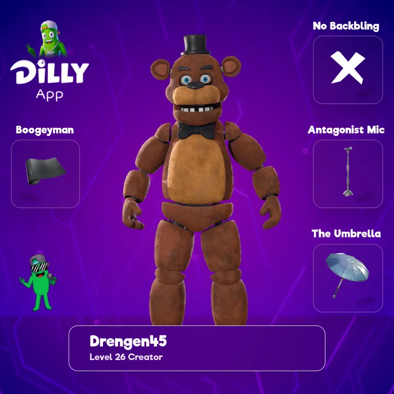 Freddy Fazbear combo by Drengen45