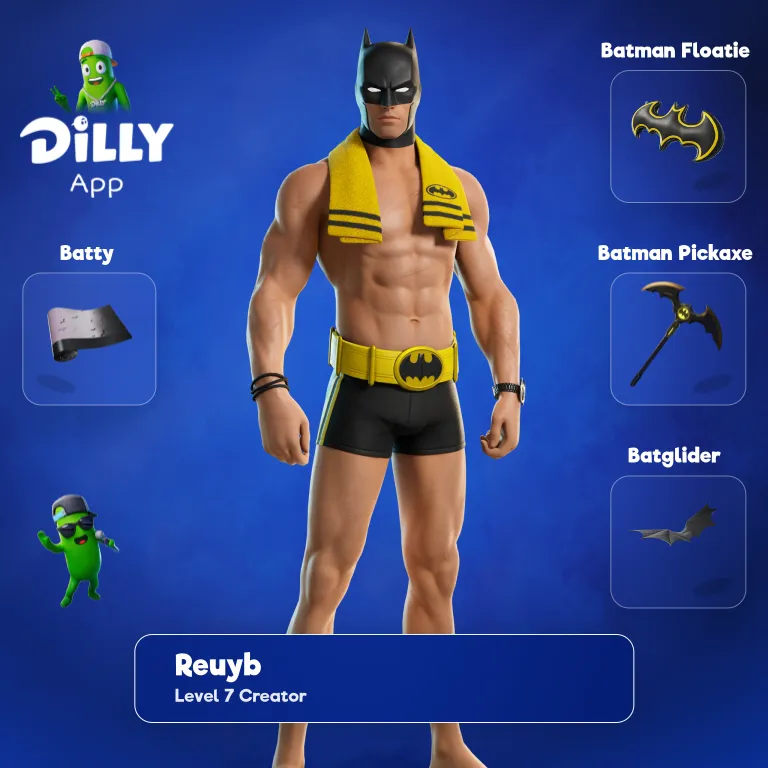Beach Bod Batman combo by ReuyB