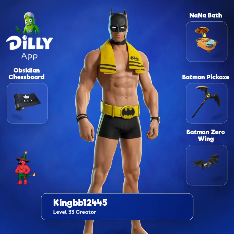 Beach Bod Batman combo by kingbb12445