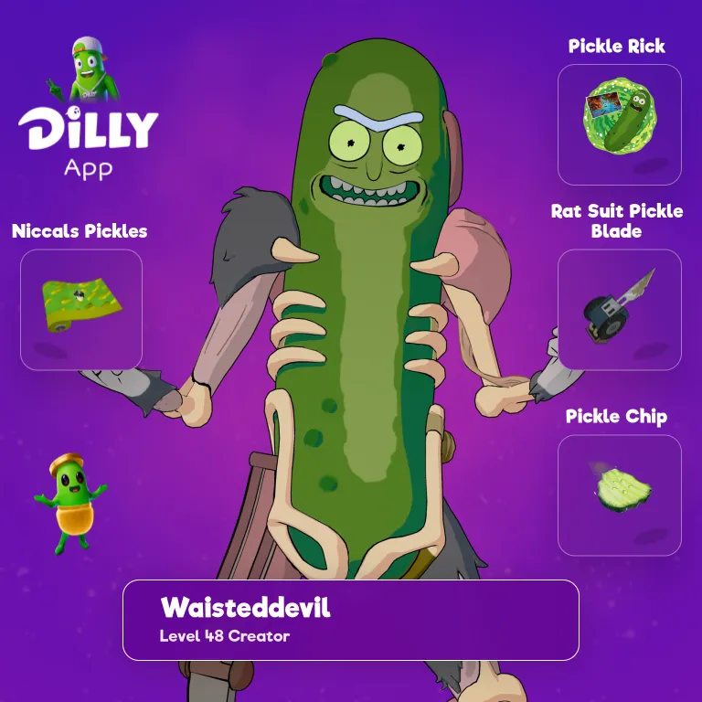 Pickle Rick combo by waisteddevil