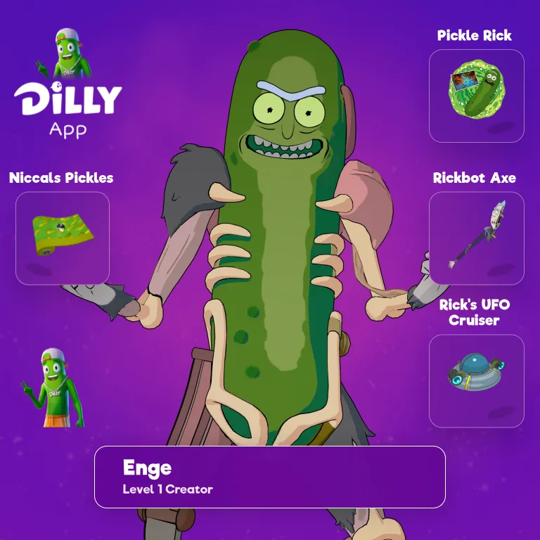 Pickle Rick combo by ENGE