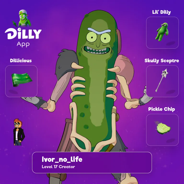 Pickle Rick combo by IVOR_NO_LIFE