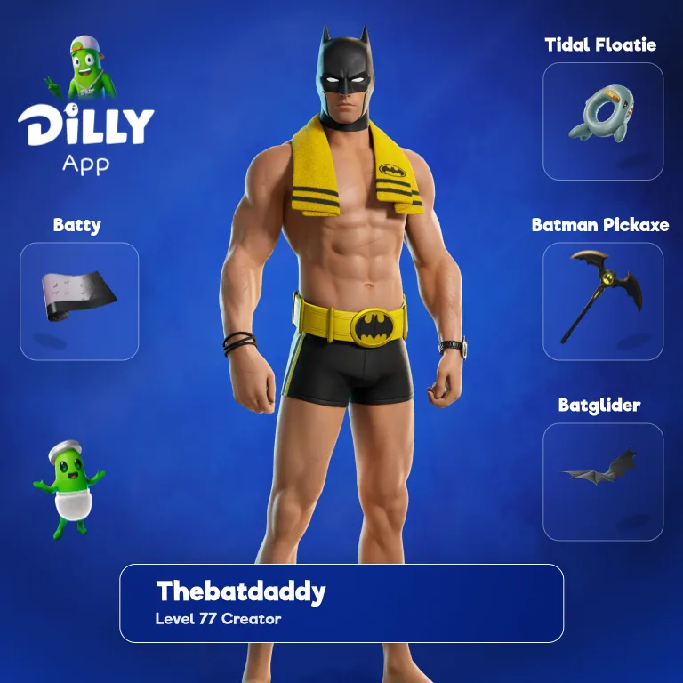 Beach Bod Batman combo by TheBatDaddy