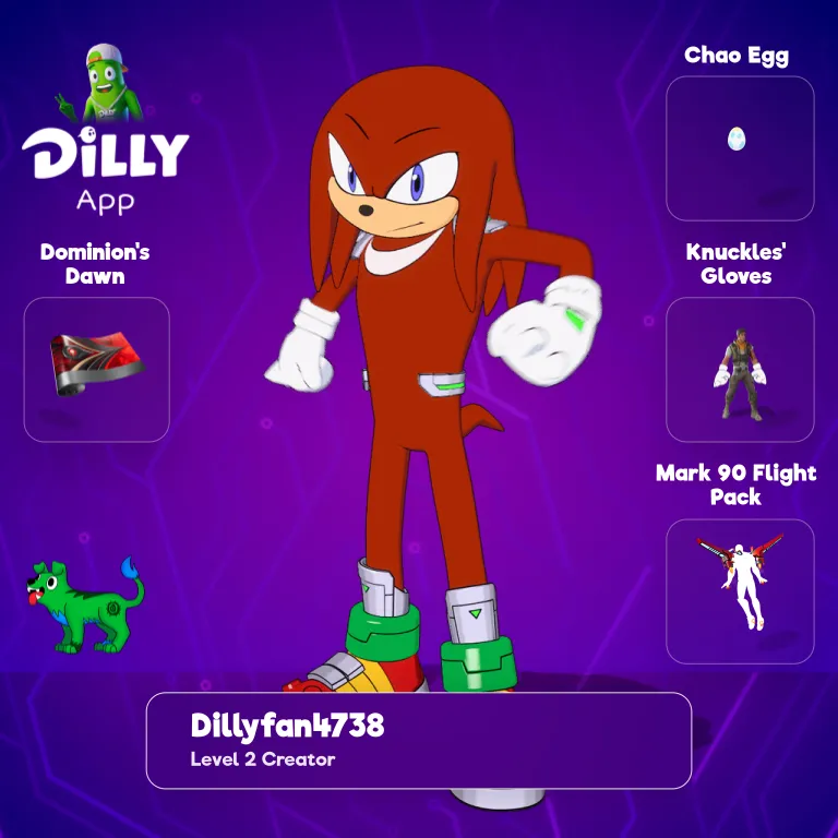 Knuckles the Echidna combo by DillyFan473854