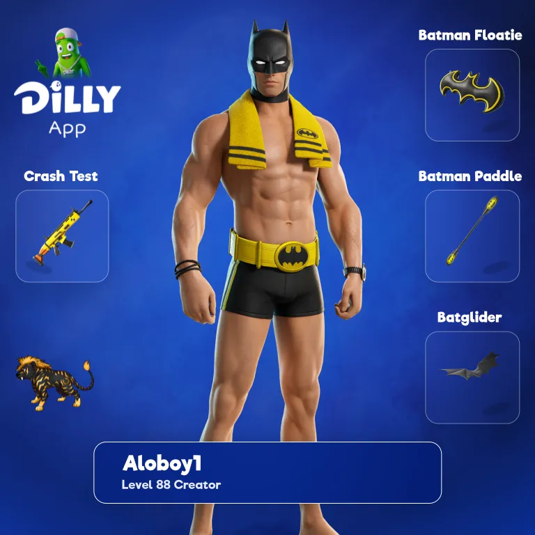 Beach Bod Batman combo by aloboy1