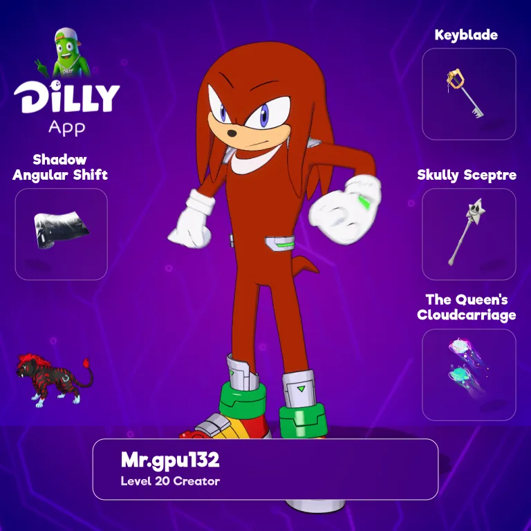 Knuckles the Echidna combo by MR.gpu132