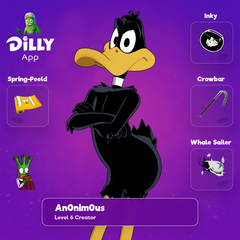 Daffy Duck combo by An0nim0us