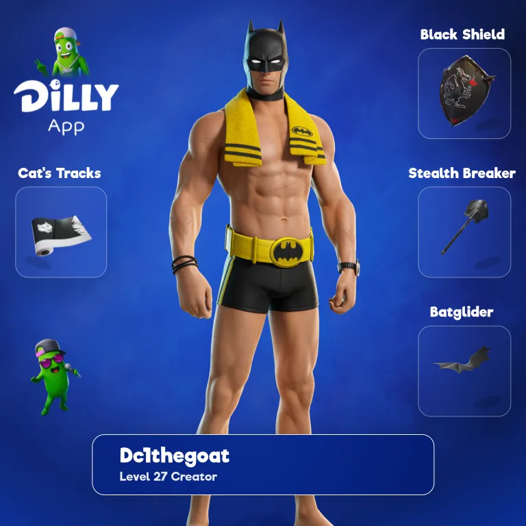 Beach Bod Batman combo by DC1theGOAT